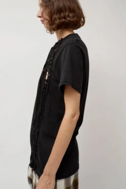 No.6 Store Tosh Tee in Charcoal