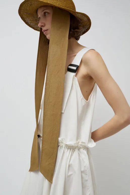 No.6 Store Traveller Otto Alessio Hat in Olive with Tobacco