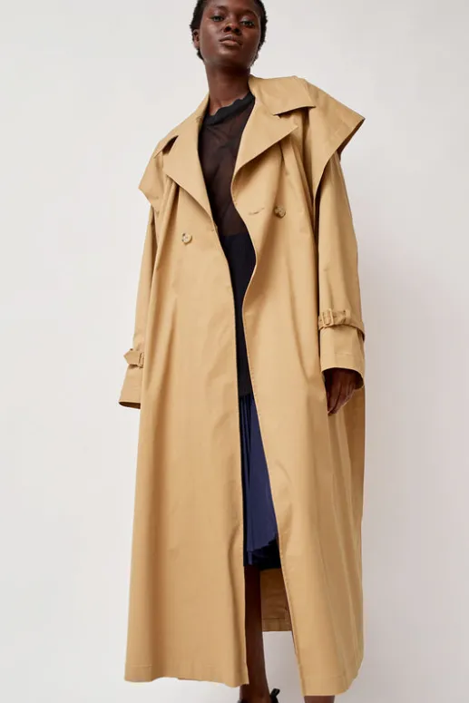 No.6 Store Trench Coat in Beige