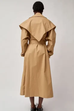 No.6 Store Trench Coat in Beige