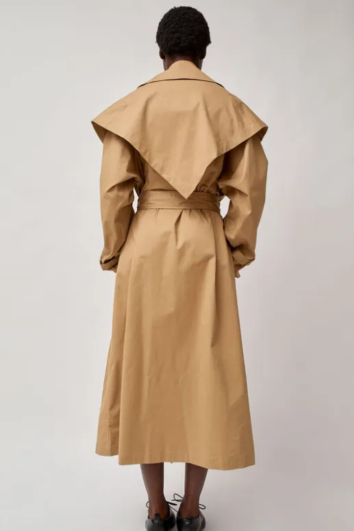 No.6 Store Trench Coat in Beige