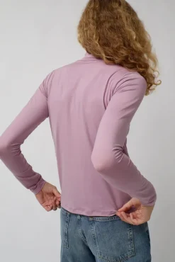 No.6 Store Turtleneck in Still Purple