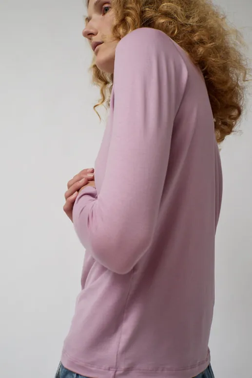 No.6 Store Turtleneck in Still Purple