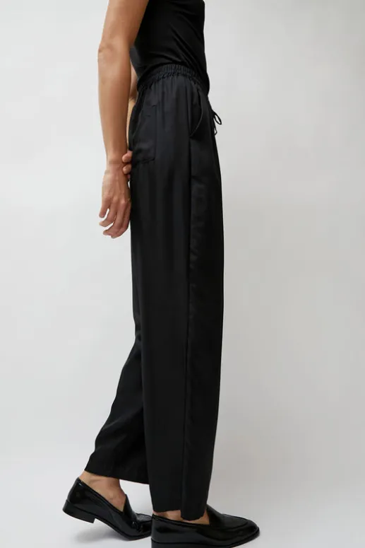 No.6 Store Twill Slouch Pants in Black