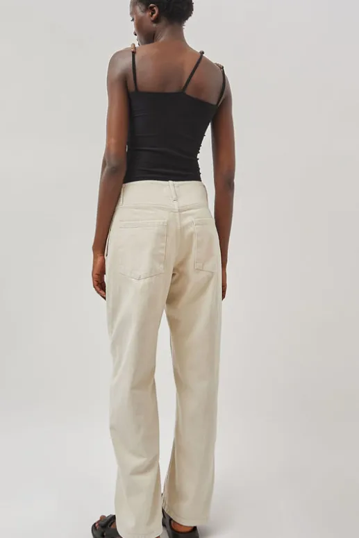 No.6 Store Twisted Pant in Moon