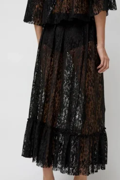 No.6 Store Venus Skirt in Black