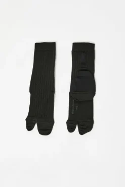 No.6 Store Viscose Tabi Socks in Black
