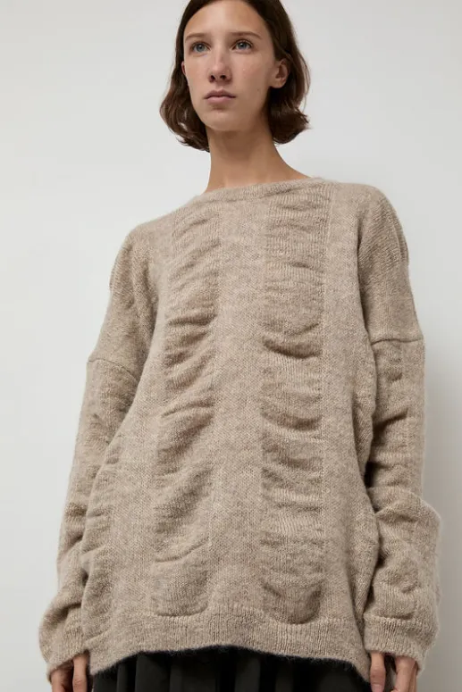 No.6 Store Waterfall Sweater in Natural
