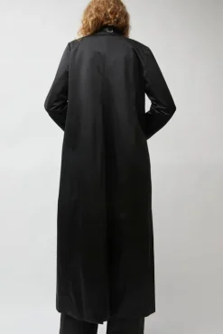 No.6 Store Weatherproof Long Blazer in Black