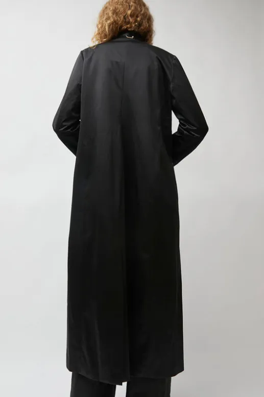No.6 Store Weatherproof Long Blazer in Black