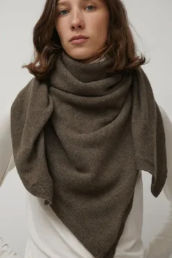 No.6 Store Whit Scarf in Teak Brown