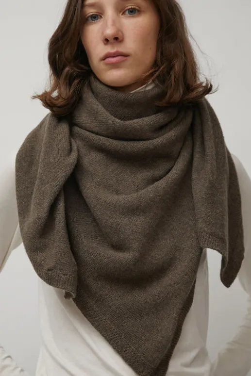 No.6 Store Whit Scarf in Teak Brown