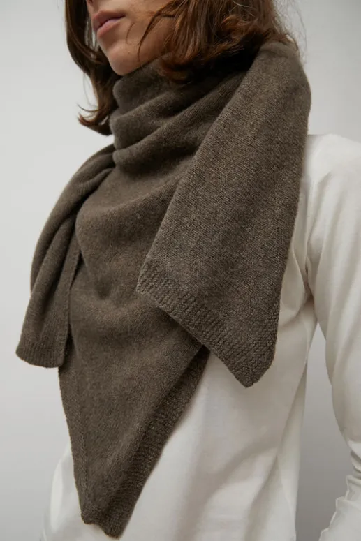 No.6 Store Whit Scarf in Teak Brown