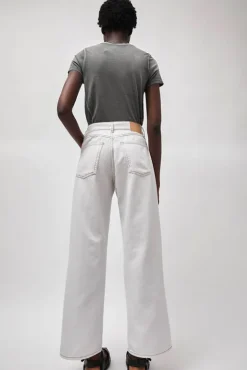 No.6 Store Wide Jean in Chalk White
