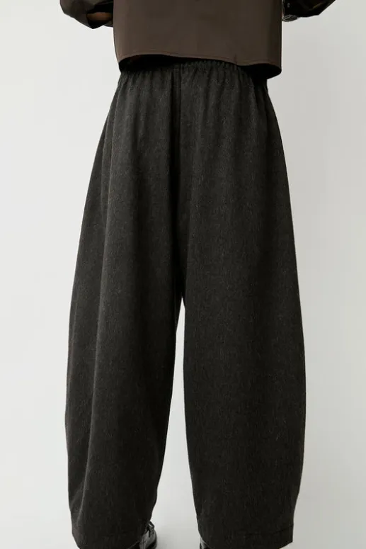 No.6 Store Wool Curved Pants in Java