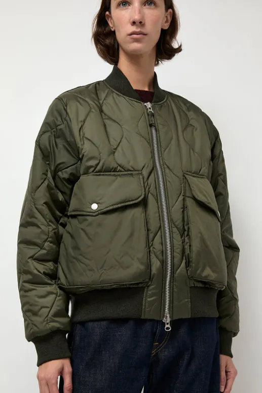 No.6 Store x Lavenham Bomber Jacket in Olive