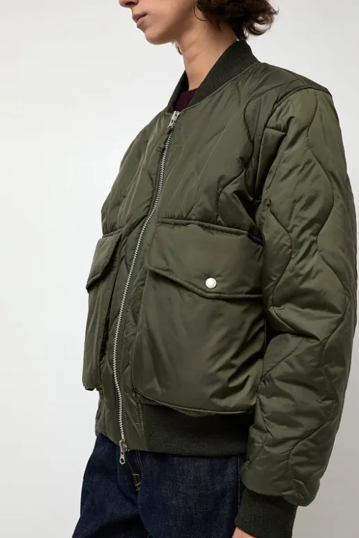 No.6 Store x Lavenham Bomber Jacket in Olive